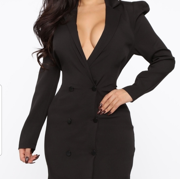 Fashion nova blazer dress